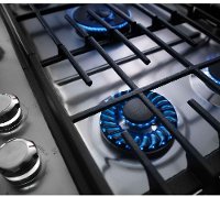 KCGS956ESS KitchenAid 36 Inch Gas Cooktop with Removable Griddle - Stainless Steel-2