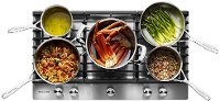 KCGS956ESS KitchenAid 36 Inch Gas Cooktop with Removable Griddle - Stainless Steel-3