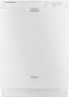 WDF520PADW Whirlpool Front Control Dishwasher with AccuSense Sensor - White