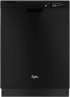 WDF520PADB Whirlpool Built In Dishwasher with Sensor Control - Black