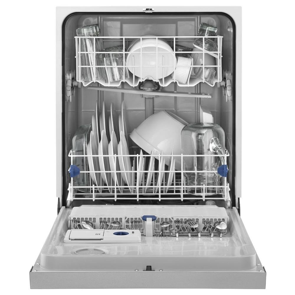 WDF520PADB Whirlpool Built In Dishwasher with Sensor Control - Black-4