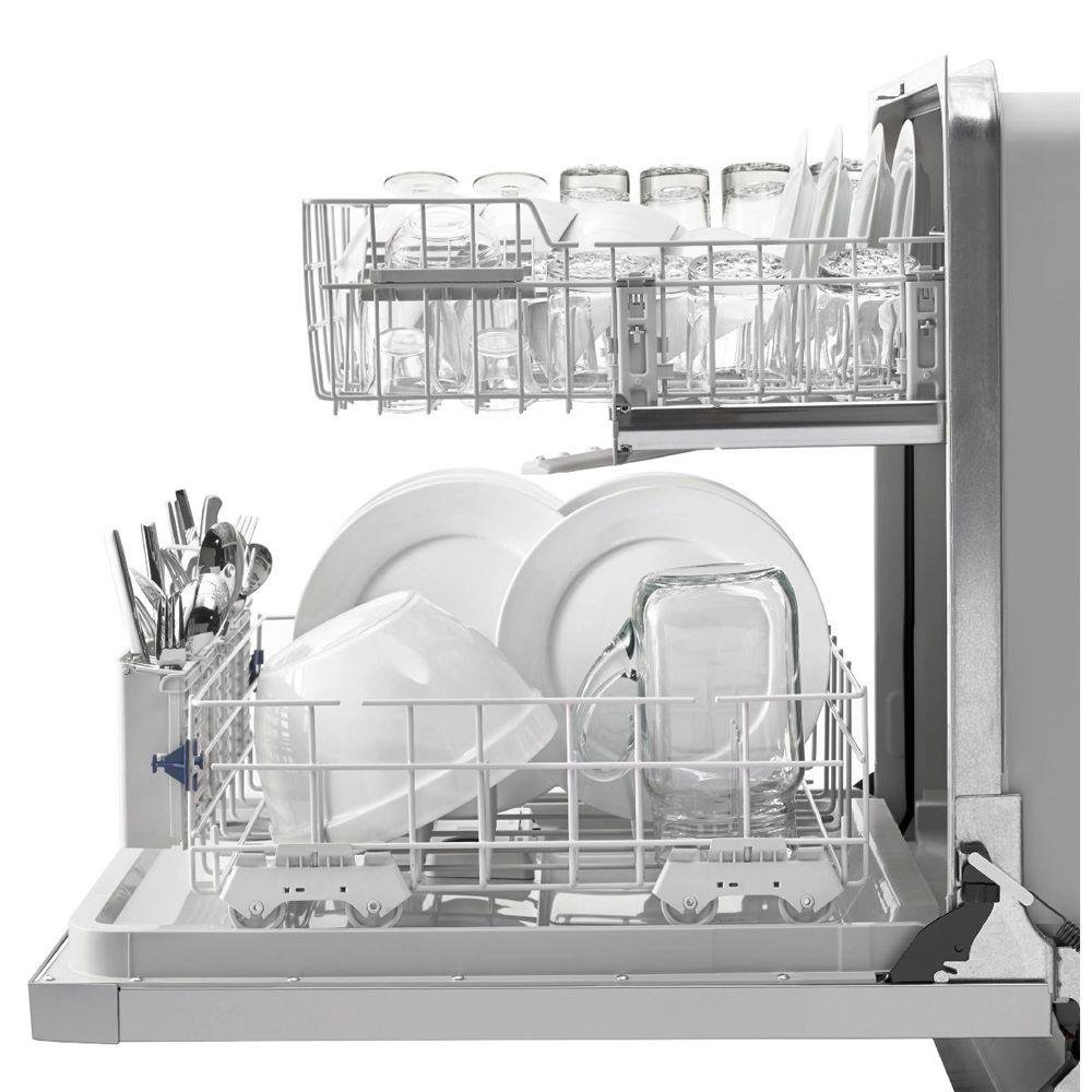 WDF520PADB Whirlpool Built In Dishwasher with Sensor Control - Black-6