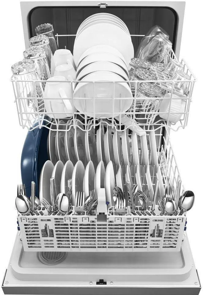 WDF520PADB Whirlpool Front Control Dishwasher - Black-2