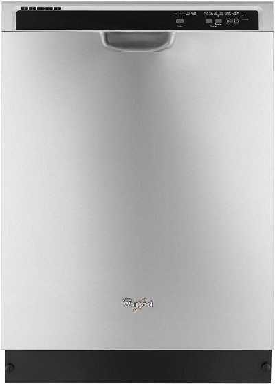 WDF520PADM Whirlpool 4 cycle Dishwasher - Stainless Steel