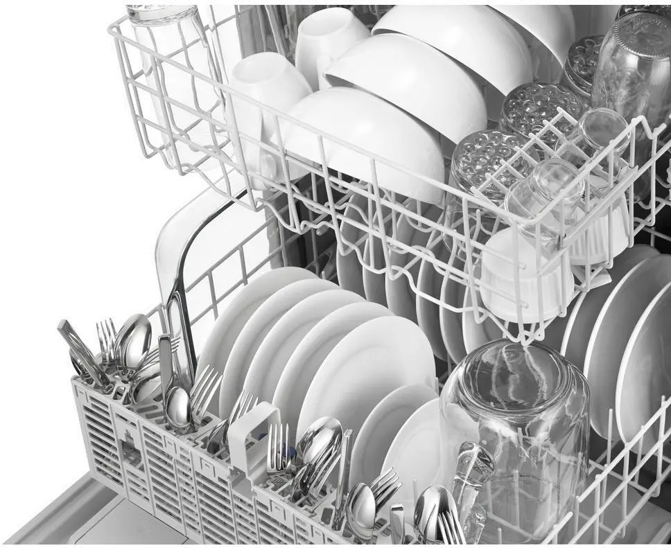 WDF520PADM Whirlpool Front Control Dishwasher - Stainless Steel-6