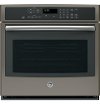 PT7050EHES GE Profile Series 30 Inch Single Wall Oven - Slate-1