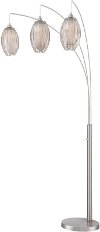 Lite Source Lotuz Clear Arch Lamp - Lotuz