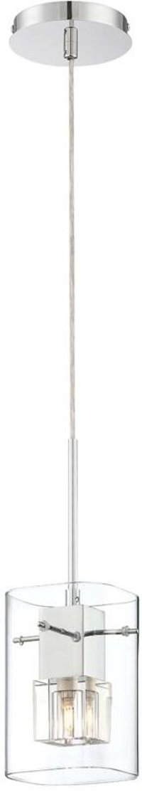 Chrome Pendant Light - Aida