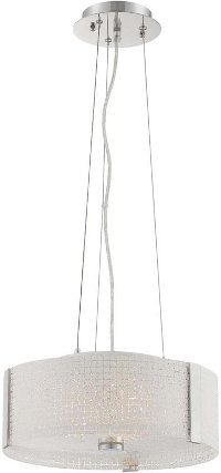 Modern Chrome Pendant Lamp - Maso