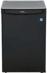 DAR026A1BDD Danby Compact Refrigerator - 18 W Black