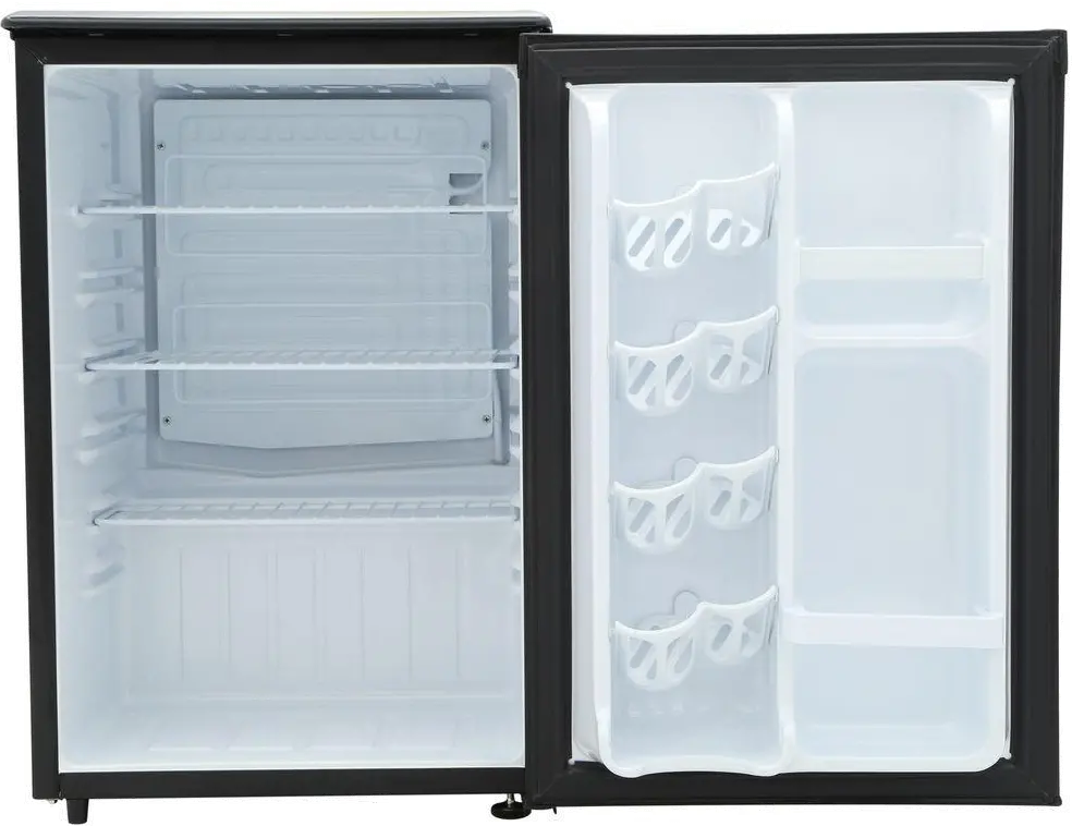 DAR026A1BDD Danby Compact Refrigerator - 18 W Black-3
