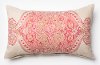 Coral 13 Inch x 21 Inch Throw Pillow