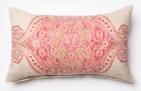Coral 13 Inch x 21 Inch Throw Pillow