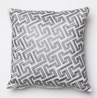 Gray 18 Inch Throw Pillow