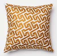 Gold 18 Inch Throw Pillow