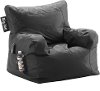0645602BLACKCH Big Joe Black Bean Bag Chair-1