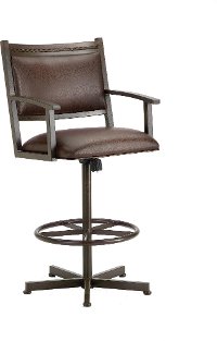 Humphrey 26 Inch Swivel Counter Height Stool