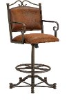 Sherwood 26 Inch Swivel Counter Height Stool