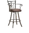 Randle 26 Inch Swivel Counter Stool with Arms