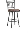 Emma 26 Inch Swivel Counter Height Stool-1