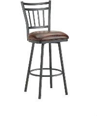 Emma 26 Inch Swivel Counter Height Stool