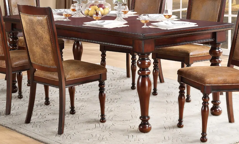 Cumberland Brown Cherry Dining Table-1