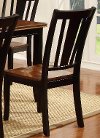 Black and Cherry Dining Room Chair - Dover Collection-2