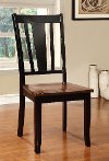 Clearance Black and Cherry Dining Room Chair - Dover Collection