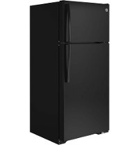 GTS16DTHBB GE 15.5 cu. ft. Top Freezer Refrigerator - 28 Inch Black-2