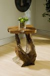 Medium Sierra Teak Accent Table-2