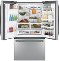 CFE28TSHSS Cafe French Door Refrigerator - 36 Inch Stainless Steel