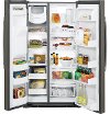GSE25HMHES GE Side-by-Side Refrigerator - 36 Inch Slate-5
