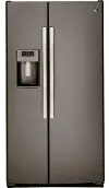 GSS25GMHES GE 25.3 cu ft Side by Side Refrigerator - Slate