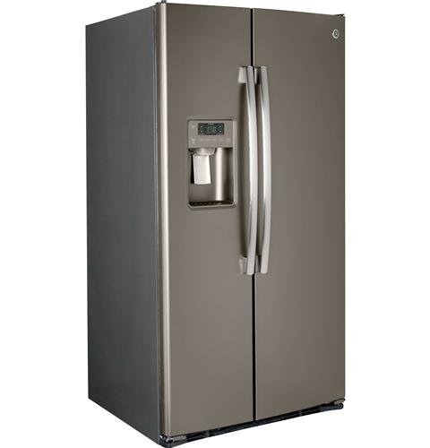 GSS25GMHES GE 25.3 cu. ft. Side by Side Refrigerator - 36 Inch Slate-4