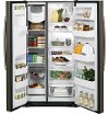 GSS25GMHES GE 36 Inch Side-by-Side Refrigerator - Slate-2
