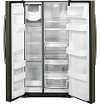 GSS25GMHES GE Side-by-Side Refrigerator - 36 Inch Slate-3