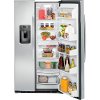 GSE25HSHSS GE Side-by-Side Refrigerator - 36 Inch Stainless Steel-3