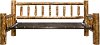 MWGCDBNT Log Twin Daybed - Glacier Country