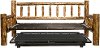 MWGCDBT Log Daybed With Trundle - Glacier Country