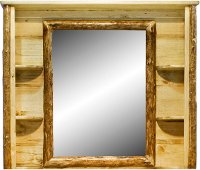 MWGCDDM Deluxe Dresser Mirror - Glacier Country