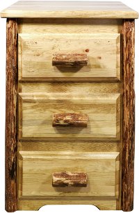 MWGCN3D 3-Drawer Nightstand - Glacier Country