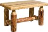 MWGCFS Rustic Log Stool - Glacier Country