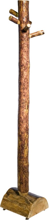 MWGCTCT Log Coat Tree (68 Inch) - Glacier Country