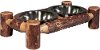 MWGCDFS Small Log Pet Feeder - Glacier Country