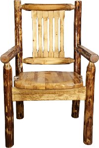 Glacier Country Captain's Chair