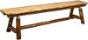 MWGCPSB6 Plank Style Bench (6 Foot) - Glacier Country