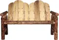 Glacier Country Pine Deck Bench