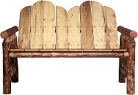 MWGCDB Pine Deck Bench - Glacier Country