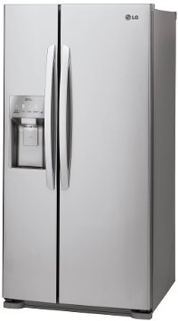 LSXS22423S LG 21.86 cu. ft. Side by Side Refrigerator - 33 Inch Stainless Steel-3