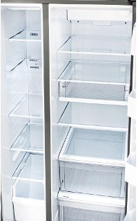 LSXS22423S LG 21.86 cu. ft. Side by Side Refrigerator - 33 Inch Stainless Steel-5